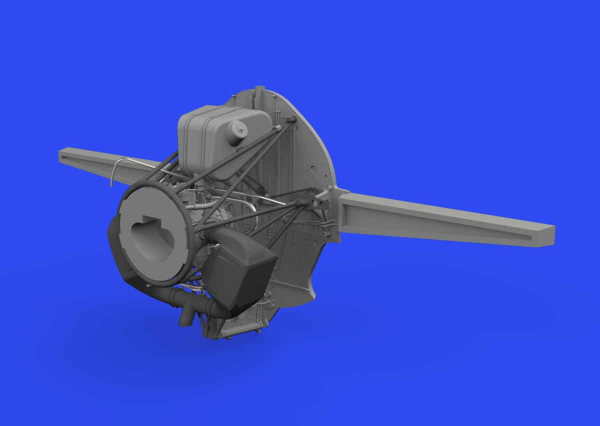 Eduard 648948 FM-1 wheel bay PRINT Eduard 1/48 – imagen 3