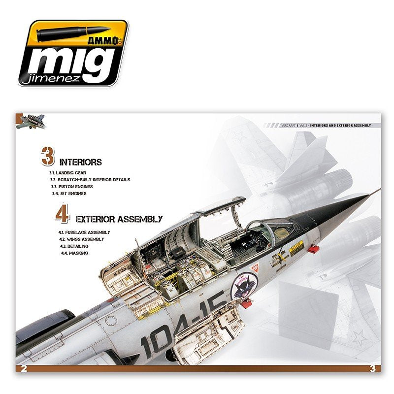 AMMO de Mig Jimenez 6051 ENCYCLOPÉDIE DES TECHNIQUES DE MODÉLISATION D&amp;#39;AVIONS VOL.2 : INTÉRIEURS ET ASSEMBLAGE (ANGLAIS) – image 7