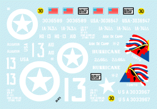Star Decals 35-973 Shermans américains en Normandie 1/35 – image 2