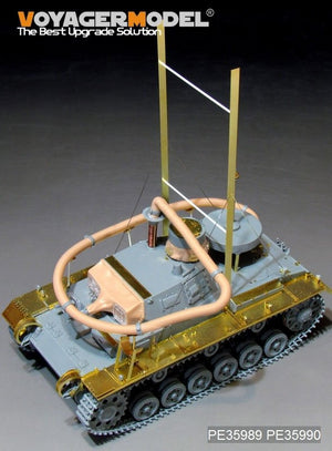 Voyager Model PE35989 WWII German Pz.KPfw.III (T)Ausf.F &amp;quot;Operation Seelowe&amp;quot; Basic For DRAGON 6877/6717 1/35 – imagen 3
