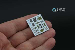 Quinta Studio QD48496 F-82E Twin Mustang 3D-Printed coloured Interior on decal paper (Modelsvit) 1/48 – imagen 7