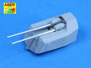 Aber 200L-04 Set of barrels for Bismarck 380mm x 8, 150mm x 12, 105mm x 16 37mm x 16, 20mm x 22 1/200 – imagen 9