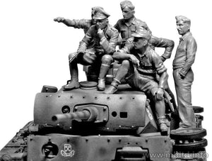 Master Box 3561 Rommel and German Tank Crew (DAK, 1941-1943) 1/35 – imagen 5