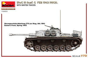 MiniArt 72103 StuG III Ausf. G FEB 1943 PROD. WITH WINTER TRACKS 1/72 – imagen 6