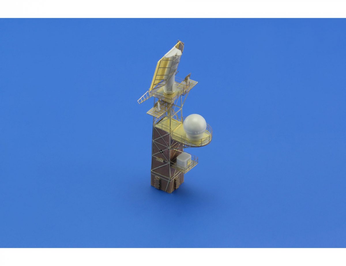 Eduard 53170 CV-63 Kitty Hawk pt.1 - island TRUMPETER 1/350 – imagen 5