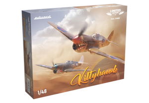 Eduard 11187 Curtiss Kittyhawk Mk.Ia / Mk.IV Dual Combo 1/48
