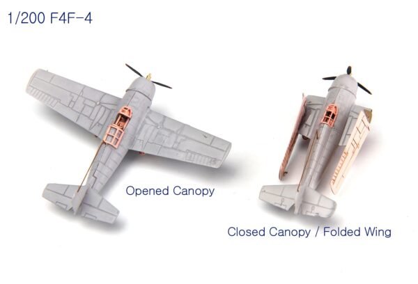 MK1 Design MS-20018 WW II USS DECK PLANE SET for CV-6 Enterprise 1/200 – Bild 13