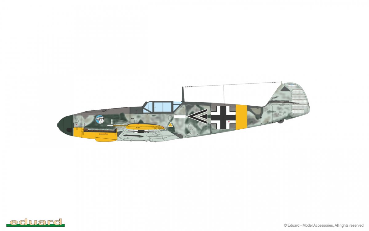 Eduard 70154 Bf 109F-2 ProfiPACK 1/72 – zdjęcie 7