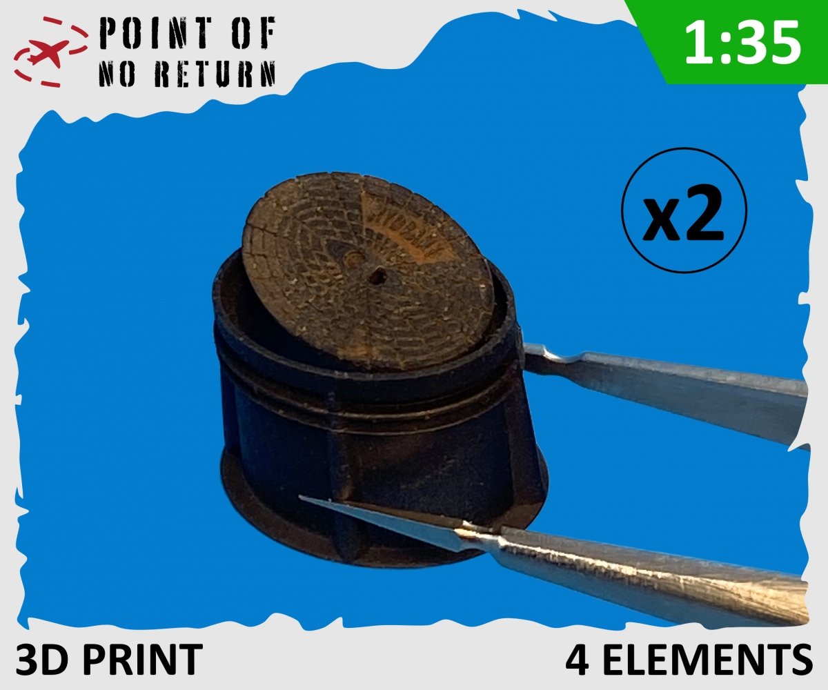 Point of no Return 3523035 Studzienka rewizyjna hydrant / Hydrant inspection manhole 1/35