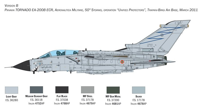 Italeri 2517 Tornado ECR 1/32 – Bild 6