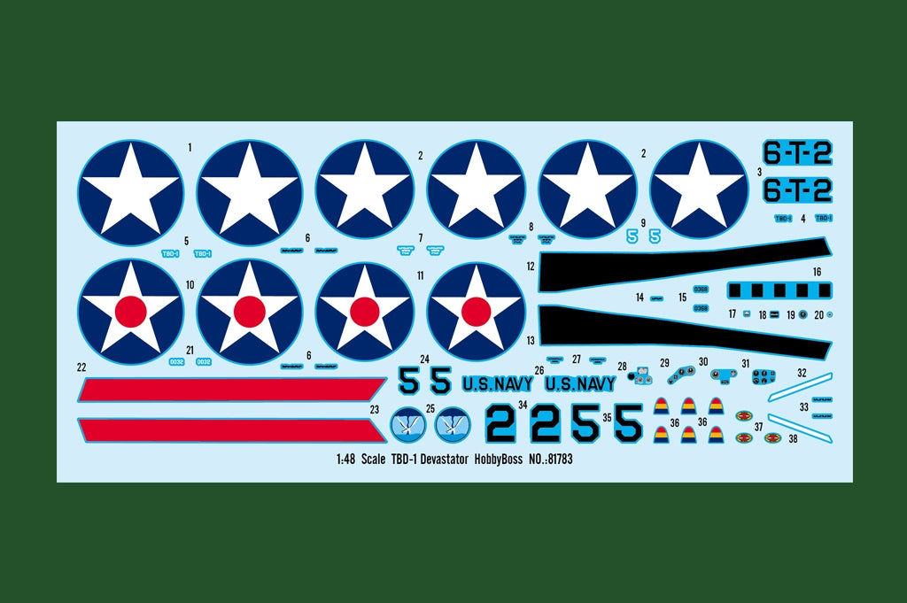 Hobby Boss 81783 TBD-1 Dévastateur 1/48 – image 3