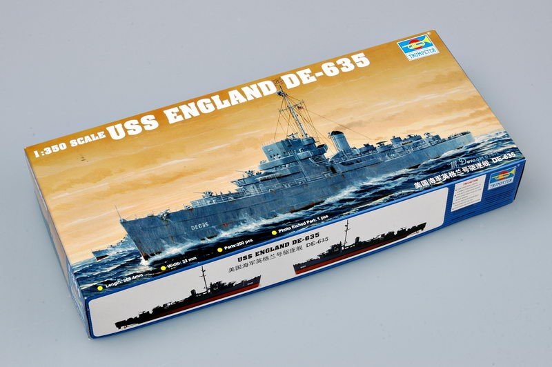 Trumpeter 05305 USS ENGLAND DE-635 1/350 – zdjęcie 2