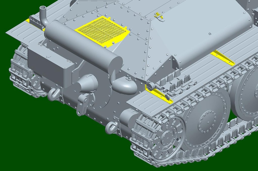 Hobby Boss 82603 38(t) tank E/F type 1/16 – zdjęcie 10