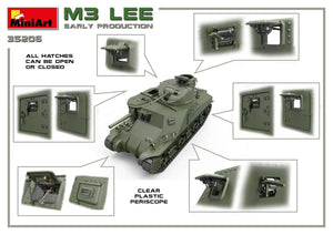 Miniart 35206 M3 Lee première production avec intérieur 1/35 – image 13