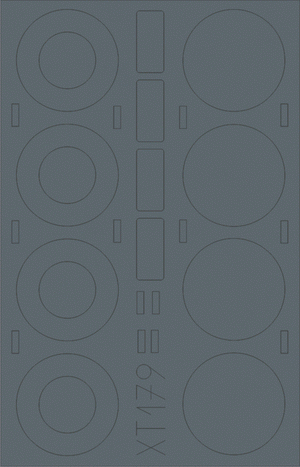 Eduard XT179 Staghound wheels 1/35 BRONCO