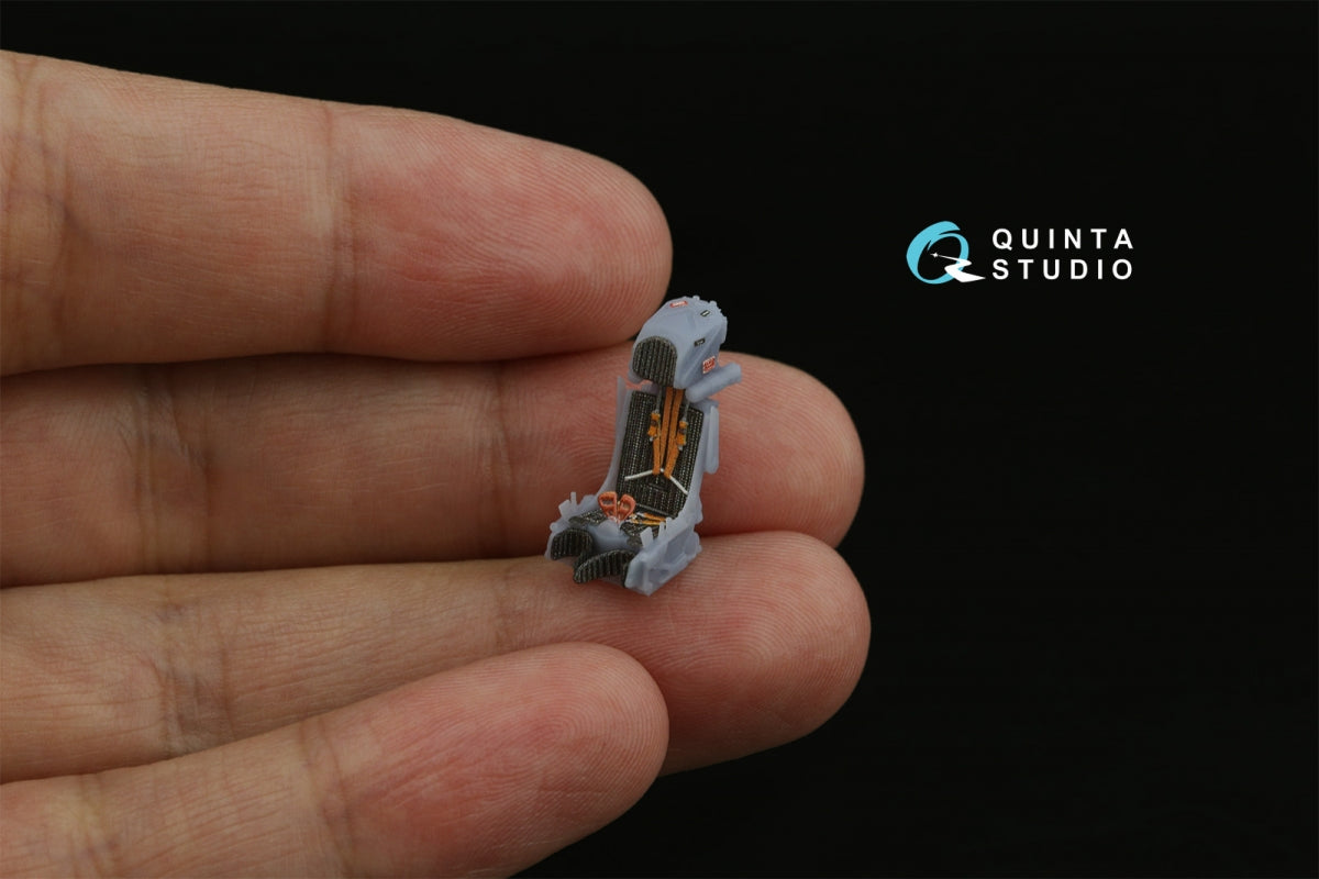 Intérieur coloré imprimé en 3D sur papier décalcomanie (Modelsvit) pour Su-17M3 (Quinta Studio QD+72168) (avec pièce en résine imprimée en 3D) 1/72 – image 11