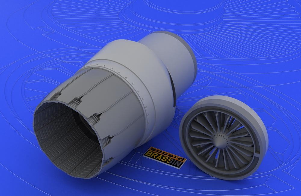 Eduard 648020 F-16CJ Block 50 engine 1/48 (Tamiya) – imagen 4