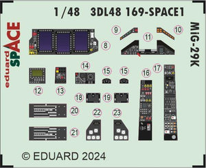 Eduard 3DL48169 MiG-29K SPACE HOBBY BOSS 1/48 – Bild 3