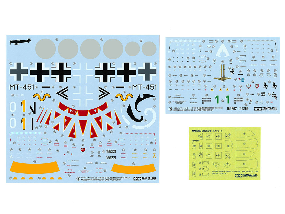 Tamiya 61128 Messerschmitt Bf109 G-6 Late production 1/48 – image 14