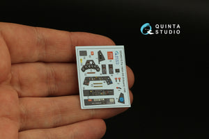 Quinta Studio QD48315 Fw 190A-5/6 3D-Printed &amp;amp; coloured Interior on decal paper (Eduard) 1/48 – imagen 4