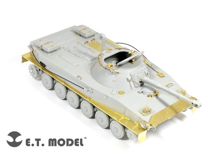 E.T. Model E35-081 Russian PT-76B Light Amphibious Tank (For TRUMPETER 00381) 1/35 – imagen 5