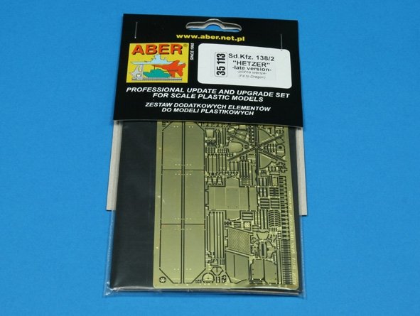 Aber 35113 Sd.Kfz. 138/2 Hetzer pozna wersja (DRA) 1/35 – Bild 3