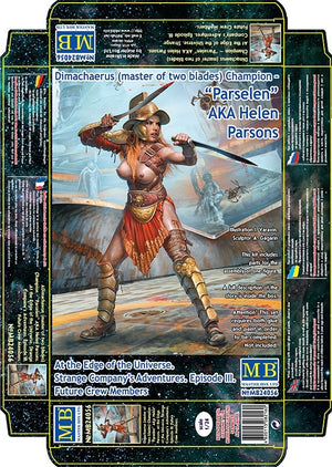 Master Box 24056 Dimachaerus (master of two blades) Champion – “Parselen” AKA Helen Parsons 1/24 – immagine 2