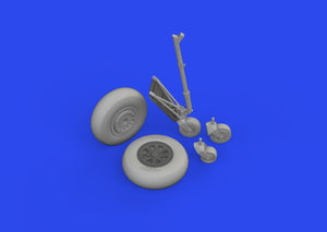 Eduard 648964 TBF/ TBM wheels w/ smooth tire ACADEMY 1/48 – imagen 3