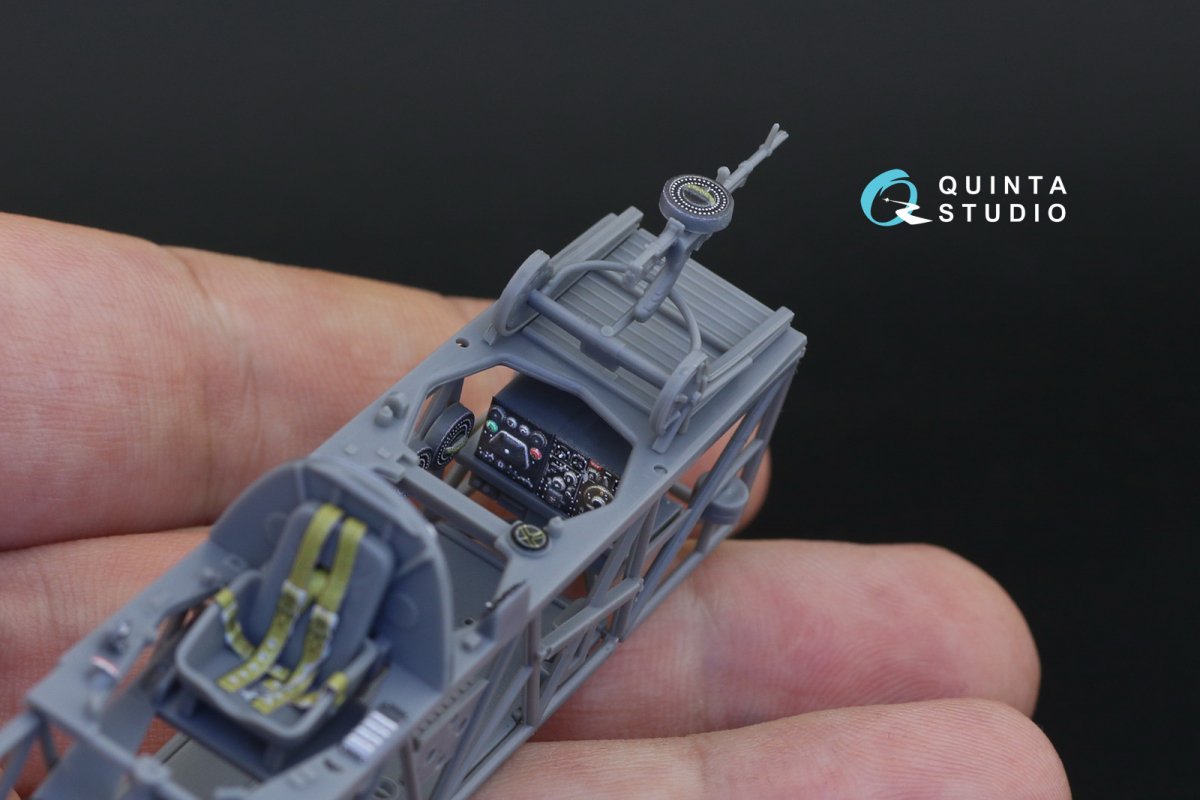 Quinta Studio QD48255 Swordfish Mk.I 3D-Printed &amp;amp; coloured Interior on decal paper ( Tamiya ) 1/48 – Bild 5