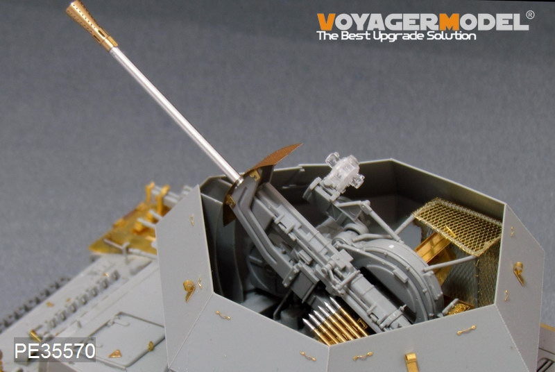 Voyager Model PE35570 WWII German FlakPanzer IV Ostwind For DROGON 6550 1/35 – imagen 3