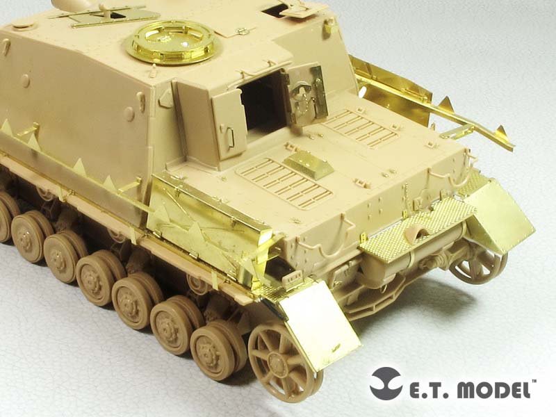 Maquette ET Model E35-264 Stu.Pz.IV « Brummbar » allemand de la Seconde Guerre mondiale (production tardive) - Tamiya 35353, échelle 1/35 – image 4
