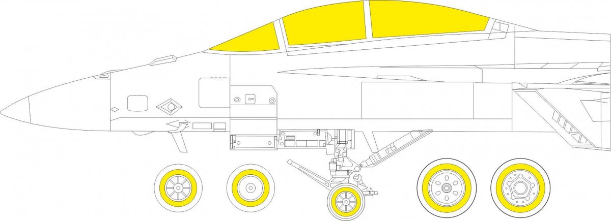 Eduard BIG49347 EA-18G MENG 1/48 – Bild 2