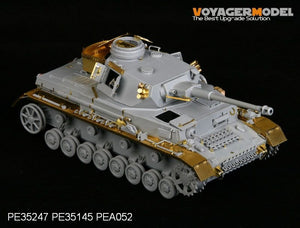 Maquette Voyager PEA052 Coffre de rangement pour char allemand Pz.Kpfw.IV de la Seconde Guerre mondiale (pour Ausf.E~J) 1/35 – image 3
