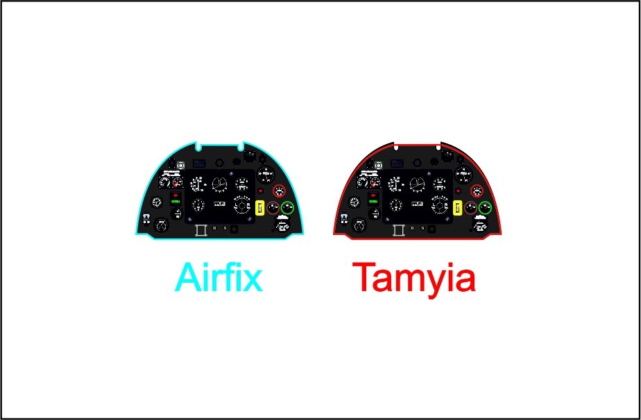 Yahu YMA4803 Spitfire Mk.Vb fin de production (Airfix / Tamiya) 1/48 – image 3