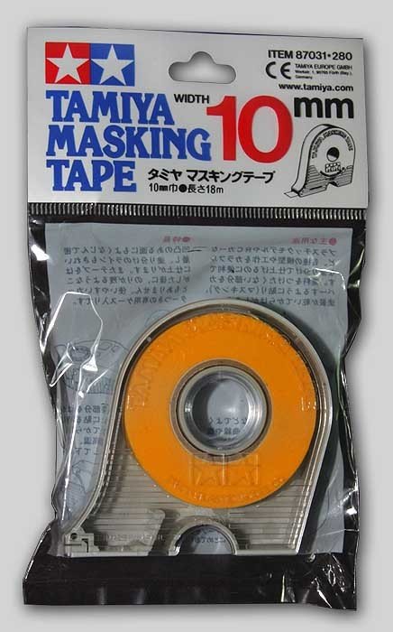 Ruban de masquage Tamiya 87031 de 10 mm avec distributeur 
