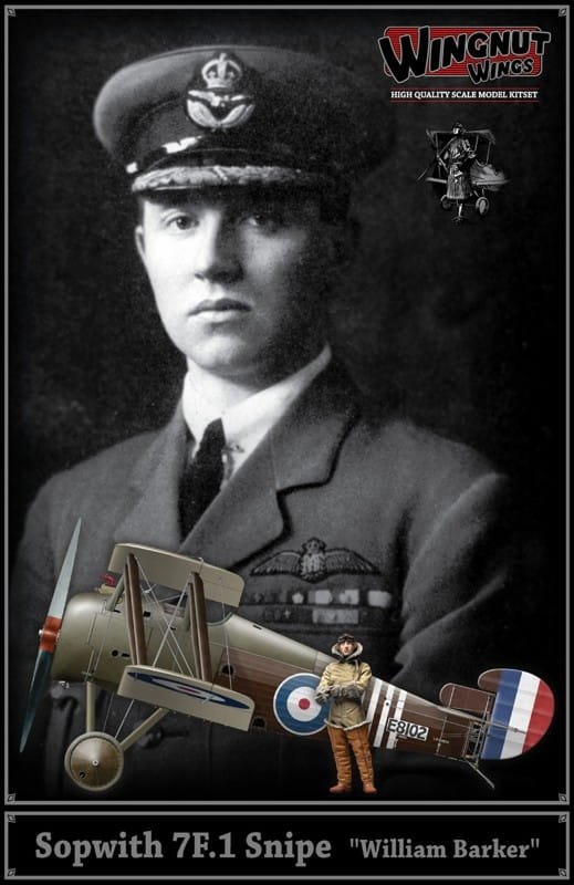 Wingnut Wings 32608 Sopwith 7F.1 Snipe “William Barker" 1/32
