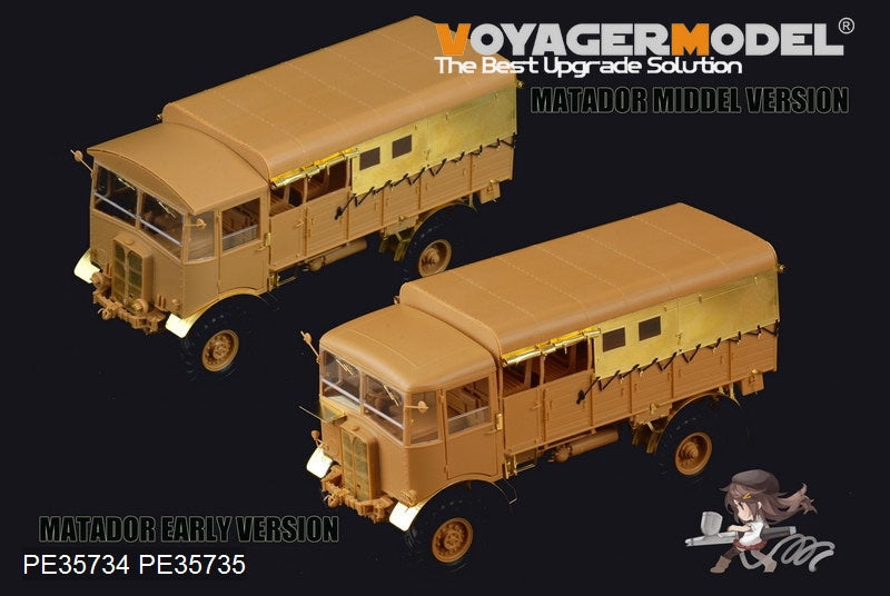 Voyager Model PE35735 WWII British AEC Matador truck mid version For AFV CLUB AF35239 1/35 – imagen 11
