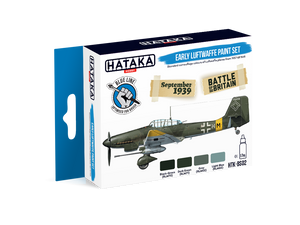 Hataka HTK-BS02 Early Luftwaffe paint set (4x17ml)