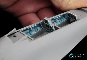 Quinta Studio QD48047 Su-30MKK 3D-Printed &amp;amp; coloured Interior on decal paper (for HobbyBoss kit) 1/48 – imagen 9