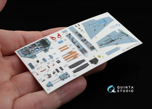 Quinta Studio QD32002 Su-25SM 3D-Printed &amp;amp; coloured Interior on decal paper (for Trumpeter kit) 1/32 – imagen 3