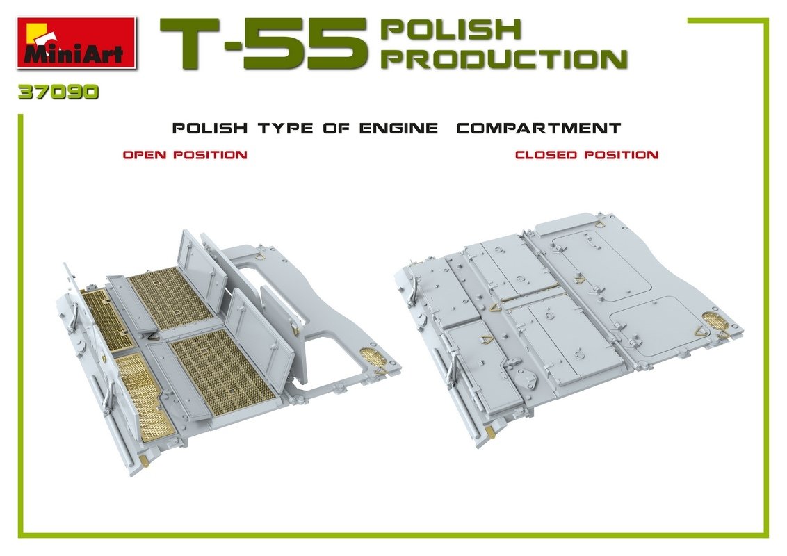 MiniArt 37090 T-55A POLISH PRODUCTION 1/35 – imagen 10