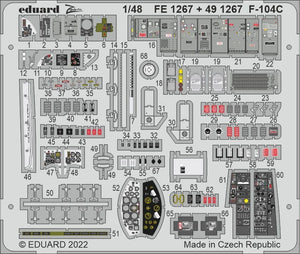 Eduard BIG49335 F-104C KINETIC MODEL 1/48 – Bild 4