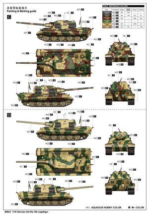 Trumpeter 00923 German Sd.Kfz.186 Jagdtiger 1/16 – imagen 2