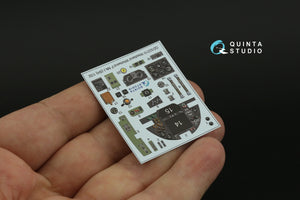 Quinta Studio QD32210 Westland Whirlwind F Mk.I 3D-Printed &amp;amp; coloured Interior on decal paper (Special Hobby) 1/32 – zdjęcie 6