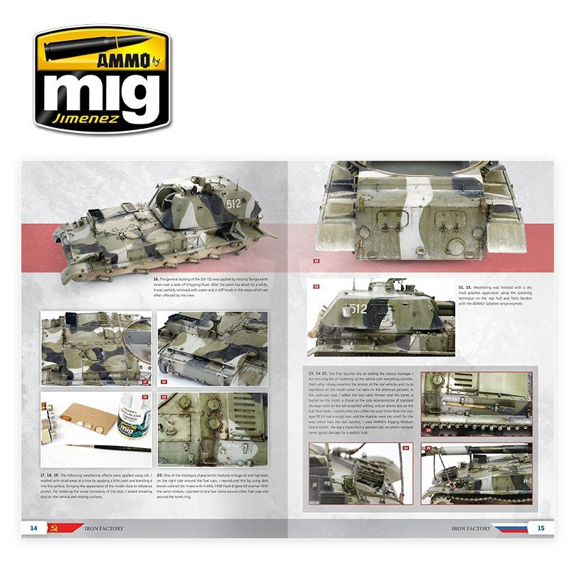AMMO of Mig Jimenez 6104 The Weathering Special: IRON FACTORY (English) – Bild 4