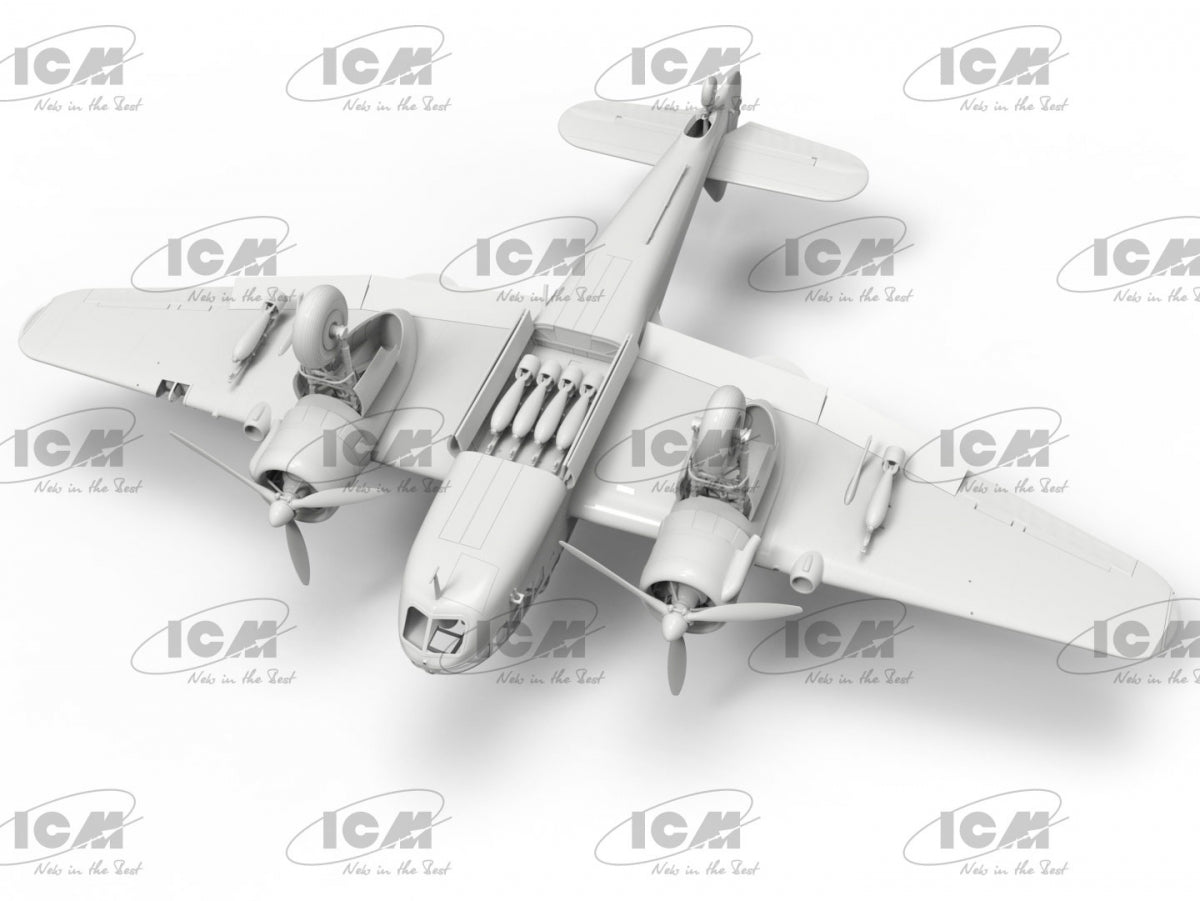 ICM 48314 Bristol Beaufort Mk.I. Bombing raid 1/48 – imagen 8