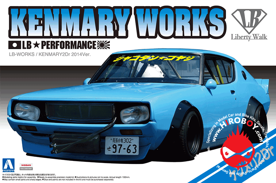 Peinture Zero Paints ZP-1402 - Bleu Glacé nacré pour Liberty Walk GC111 Skyline (Ken Mary) 60 ml – image 3