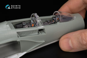 Quinta Studio QDS+48490 F-4S Phantom II 3D-Printed &amp;amp; coloured Interior on decal paper (Academy) (Small version) (with 3D-printed resin parts) 1/48 – imagen 14