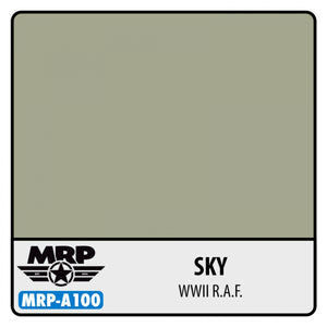 Mr. Paint MRP-A100 WWII RAF - Sky - aqua colors - 17ml