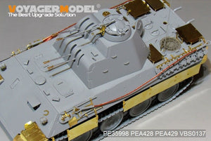 Voyager Model PE35998 WWII German FlaKPanzer V FlaKvierling 20mm MG 151/20 Basic For TAKOM 2105 1/35 – imagen 12